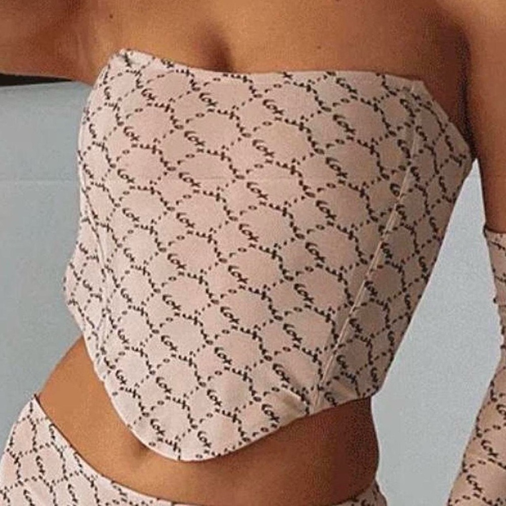 White fox corset